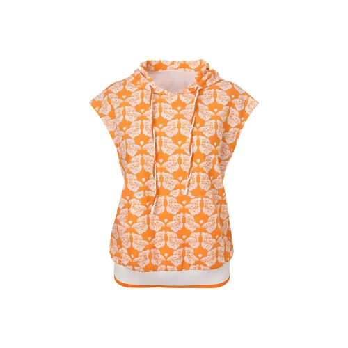 XII BASKET Толстовка Женская Оранжевая Красная