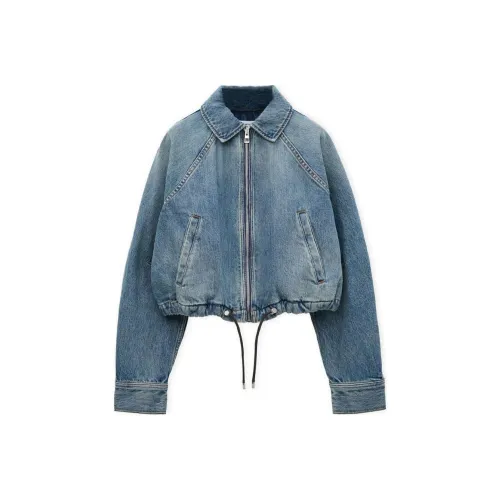 LOEWE SS25 Женские Предварительная коллекция Куртки и Пальто Женские Синий