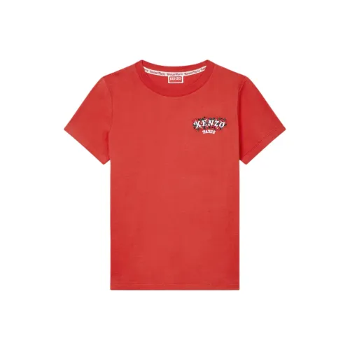 KENZO FW24 T Рубашка Женская Темно-Оранжевая