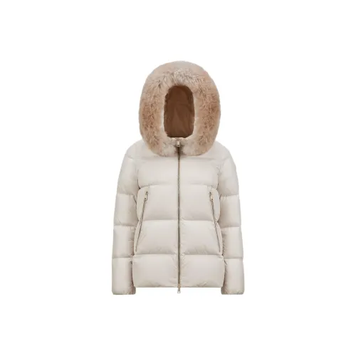 Moncler Laichefur Series Пуховик Женская Белая