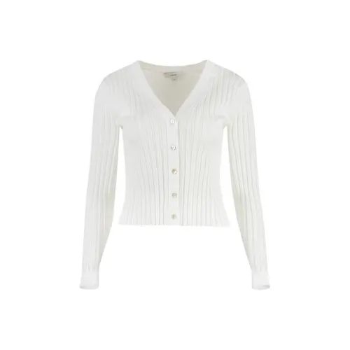 VINCE Белый Женский Трикотаж