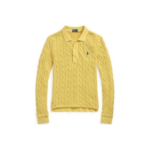 Polo Ralph Lauren FW24 Женское Поло AUTUMN Day Желтый