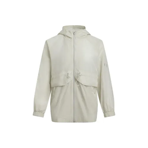 Under Armour Crinkle WVN Куртка Женская Норка Белый Серый