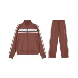 Комплект одежды (Кофейный топ + Кофейные штаны)