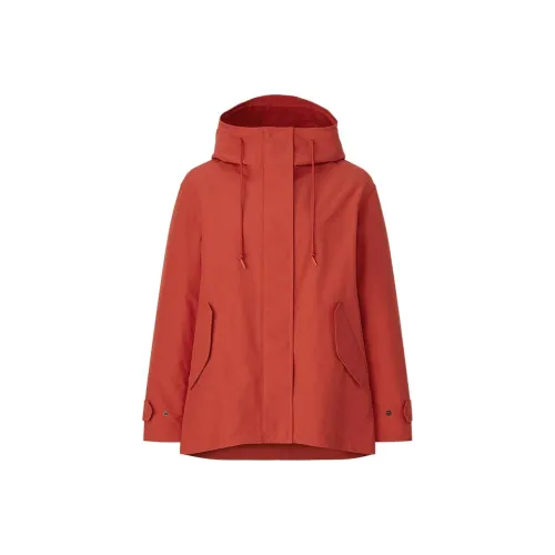 UNIQLO Розово-красные Женские Куртки