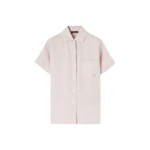 Loro Piana Рубашка Женская Серый Лаванда