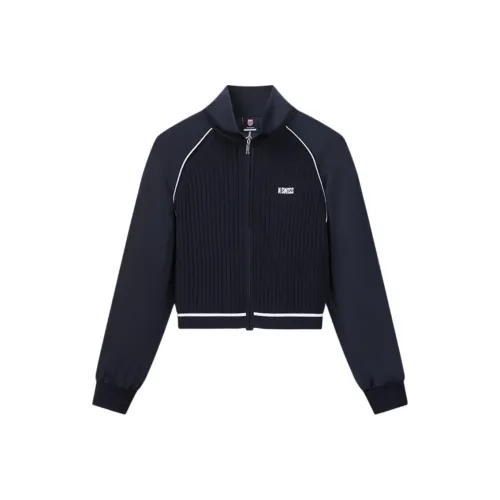 K·SWISS Темный индиго Синий Женские Куртки