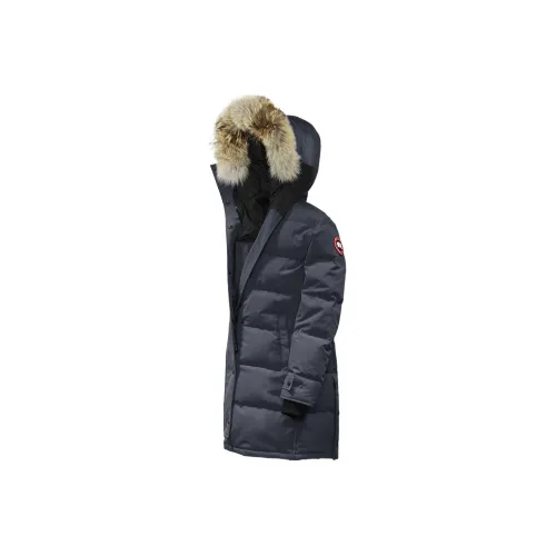 Canada Goose Shelburne Series Куртки Пальто PARKA Пальто Женские Темно-синий
