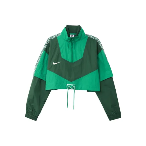 NIKE Зеленые Женские Куртки