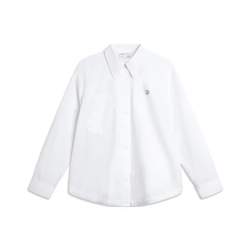 LINING Sports Fashion Collection Рубашка Женская Белая