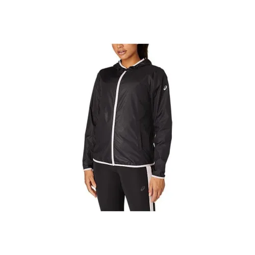 Asics Упаковка Куртка Куртки Пальто Женские Черный