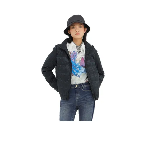 MIIDII Cropped Sports Down Jacket Women's