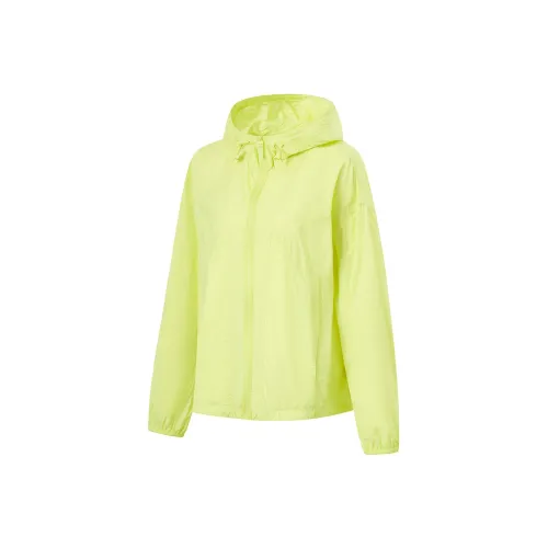 LINING Куртки и Пальто Женские Желтый Светлячок Зеленый