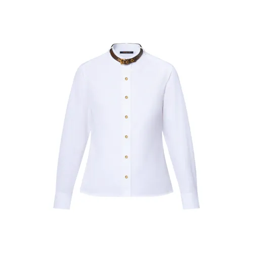 LOUIS VUITTON SS25 Рубашка Женская Белая