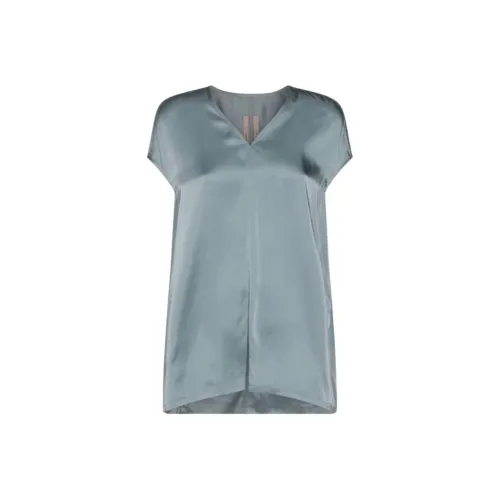 RICK OWENS совместный бренд RO T Рубашка Женская Серого цвета