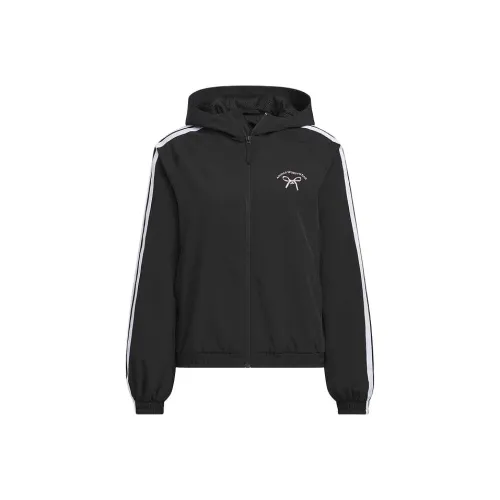 Adidas Windbreaker Черные Женские Куртки