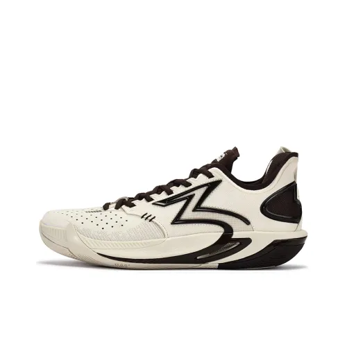 361° BIG3 6,0 Pro Амортизирующие Дышащие Противоскользящие Баскетбольные кроссовки Mid Unisex Овсяного молока