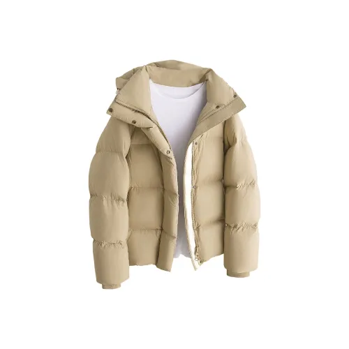 Cypress House Пуховик Женские Хаки