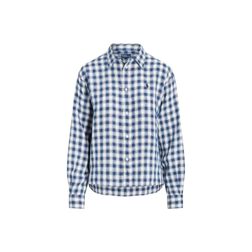 Polo Ralph Lauren SS24 Рубашка Женская Морской Синий