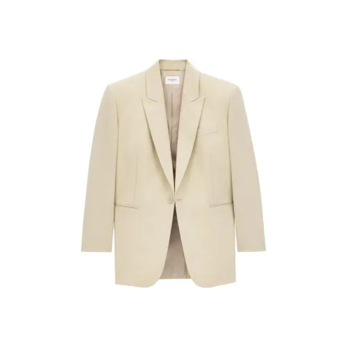 SAINT LAURENT Куртки и Пальто Женские Светлый Умбра