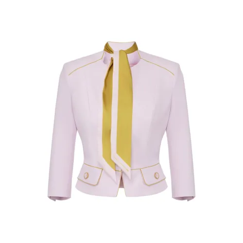 Elisabetta Franchi Куртки и Пальто Женские Розовые