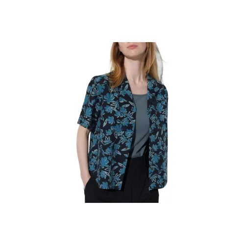 UNIQLO Черные Женские Рубашки