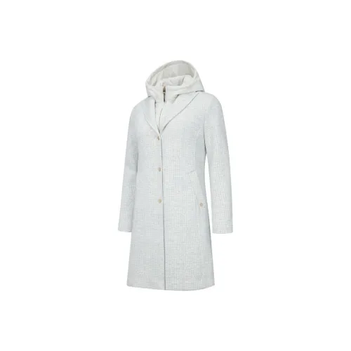 RAPIDO Куртки и Пальто Женские Светлый Флис Серый