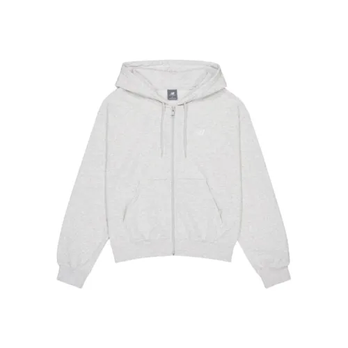 New Balance совместные бренд Куртки и Пальто Женские Серый Белый