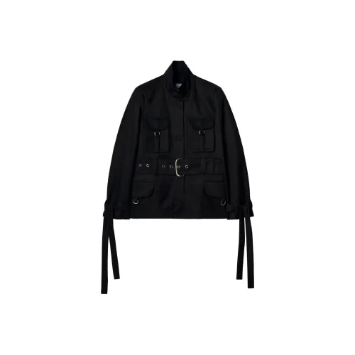 Off Белый черный Женские Куртки