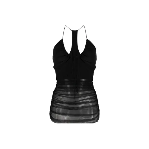 Christopher Esber Топ на бретелях Женский Черный