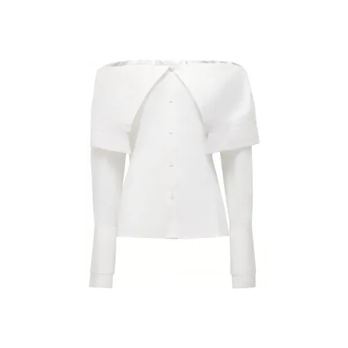 INITIAL WHT/Белый Женские Рубашки