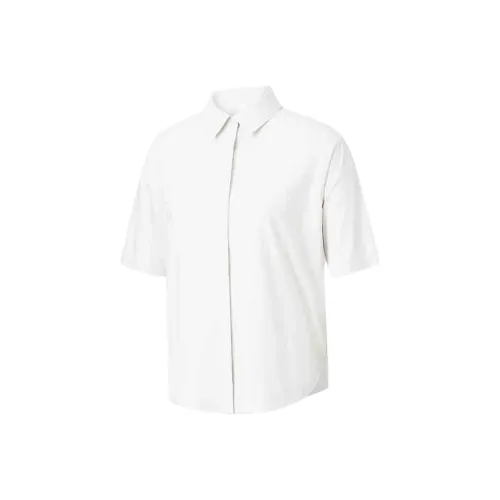 Anta Champion All Weather Series Рубашка Женская Папирус Белый