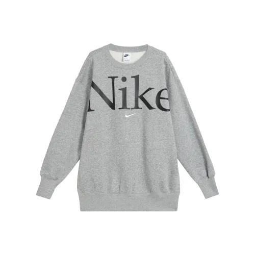 Nike Sportswear Phoenix Fleece Свитшот Женские Серый