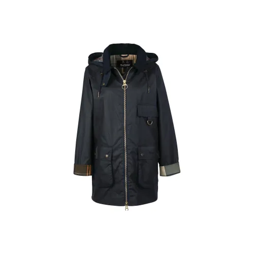 Barbour Темно-синие Женские Куртки