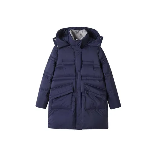 Dme Темно-синий Синий Женский Пух