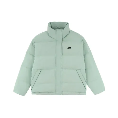 New Balance Пуховик Женские Зеленый