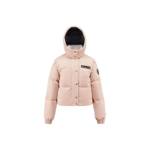 Moose Knuckles Moose Knuckles x TUZKI FW22 Пуховик Женские Smoke Pink