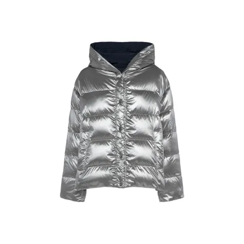 WEEKEND MaxMara Куртки Пальто Женское Серебристое