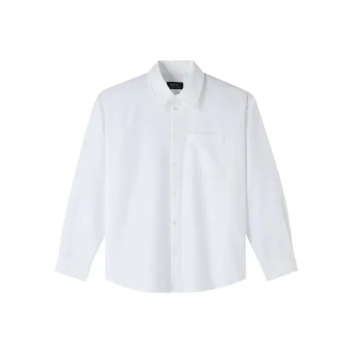 A.P.C Белые Женские Рубашки