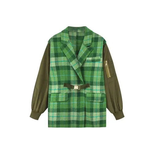 NO ONE ELSE Куртка Женская Зеленая