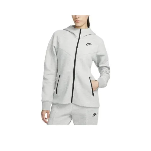 nike Sportswear Tech Fleece WINDRUNNER Толстовка Женская Светло-Серый