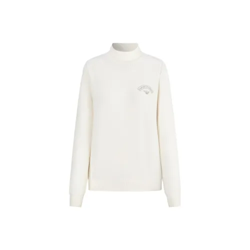 EMPORIO ARMANI FW23 Трикотаж Женский Бежевый