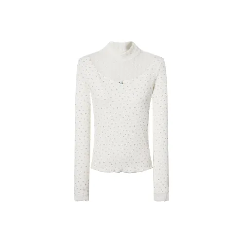 I'M ONE Экрю Женские Т-рубашки