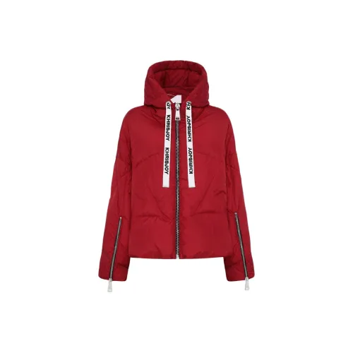 KHRISJOY RUBY RED Женские Пуховики