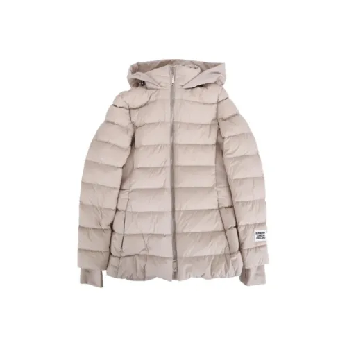Burberry Пуховик Женский Бежевый