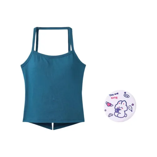 EVPGB Топ на бретелях Женский Синий + Розыгрыш