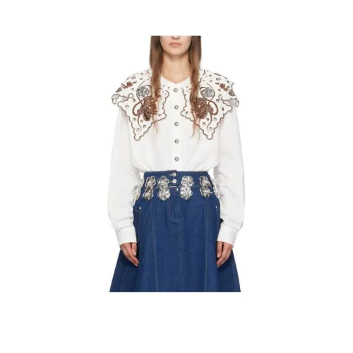 CHOPOVA LOWENA Рубашка Женская Белая