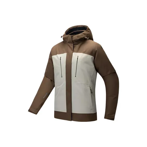 ANTA Sports Life Collection Куртки Пальто Женские Mulberry Коричневый Циановый GREY