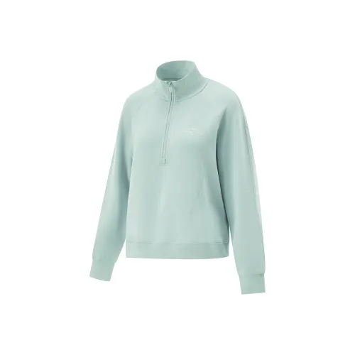 LINING Fitness Series Толстовка Женская Мистический Серый Зеленый