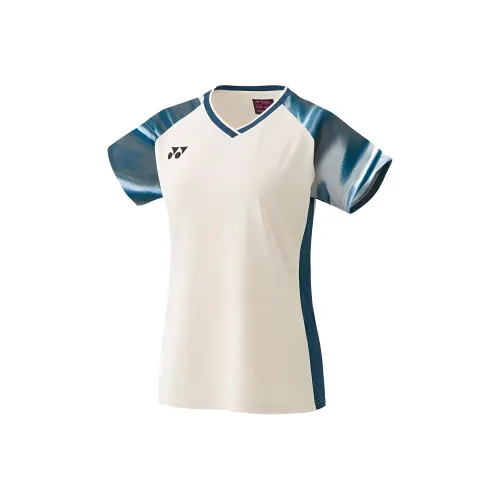 YONEX Песочный Женские Футболки